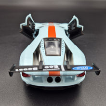 Load image into Gallery viewer, Explorafind 2019 Ford GT Gulf Blue 1:32 Die Cast Car