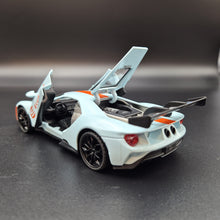 Load image into Gallery viewer, Explorafind 2019 Ford GT Gulf Blue 1:32 Die Cast Car