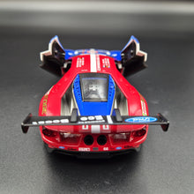 Load image into Gallery viewer, Explorafind 2019 Ford GT Race Car #66 Blue/Red 1:32 Diecast 24 Hours of Le Mans Race Car