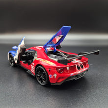 Load image into Gallery viewer, Explorafind 2019 Ford GT Race Car #66 Blue/Red 1:32 Diecast 24 Hours of Le Mans Race Car