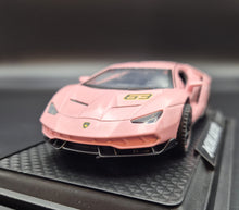 Load image into Gallery viewer, Explorafind 2019 Lamborghini Centenario LP770-4 Pink 1:32 Die Cast Car