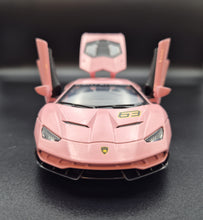 Load image into Gallery viewer, Explorafind 2019 Lamborghini Centenario LP770-4 Pink 1:32 Die Cast Car