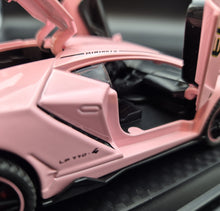 Load image into Gallery viewer, Explorafind 2019 Lamborghini Centenario LP770-4 Pink 1:32 Die Cast Car