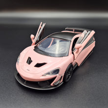 Load image into Gallery viewer, Explorafind 2019 McLaren 570S GT4 Pink 1:32 Die Cast Car