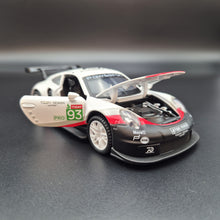 Load image into Gallery viewer, Explorafind 2019 Porsche 911 RSR White 1:32 Die Cast Race Car