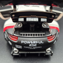Load image into Gallery viewer, Explorafind 2019 Porsche 911 RSR White 1:32 Die Cast Race Car