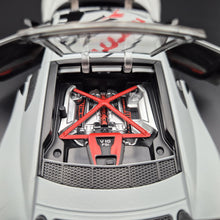 Load image into Gallery viewer, Explorafind 2020 Audi R8 V10 Matte Light Grey 1:24 Die Cast Car