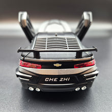Load image into Gallery viewer, Explorafind 2020 Chevrolet Camaro ZL1 Matte Black 1:32 Die Cast Car