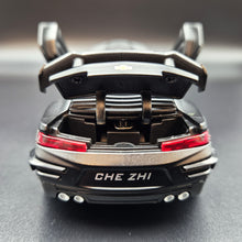 Load image into Gallery viewer, Explorafind 2020 Chevrolet Camaro ZL1 Matte Black 1:32 Die Cast Car