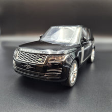 Load image into Gallery viewer, Explorafind 2020 Land Rover Range Rover Black 1:18 Die Cast Car