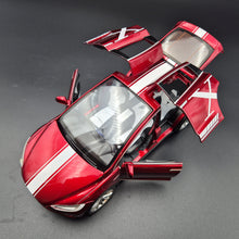 Load image into Gallery viewer, Explorafind 2020 Tesla Model X Metallic Red 1:24 Die Cast Car