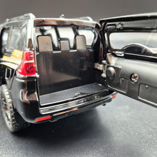 Load image into Gallery viewer, Explorafind 2020 Toyota Land Cruiser Prado Black 1:32 Die Cast Car