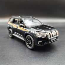 Load image into Gallery viewer, Explorafind 2020 Toyota Land Cruiser Prado Black 1:32 Die Cast Car