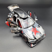 Load image into Gallery viewer, Explorafind 2021 Audi RS6 Wagon Grey Camouflage 1:24 Die Cast Car