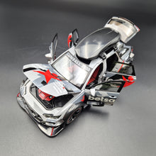 Load image into Gallery viewer, Explorafind 2021 Audi RS6 Wagon Grey Camouflage 1:24 Die Cast Car