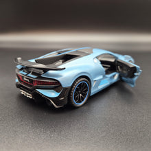 Load image into Gallery viewer, Explorafind 2021 Bugatti Divo Satin Blue 1:32 Die Cast Car