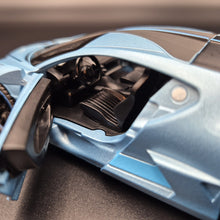 Load image into Gallery viewer, Explorafind 2021 Bugatti Divo Satin Blue 1:32 Die Cast Car