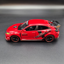 Load image into Gallery viewer, Explorafind 2021 Honda Civic Type R Red 1:32 Die Cast Car