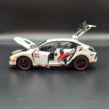 Load image into Gallery viewer, Explorafind 2021 Honda Civic Type R White 1:32 Die Cast Car