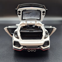 Load image into Gallery viewer, Explorafind 2021 Honda Civic Type R White 1:32 Die Cast Car