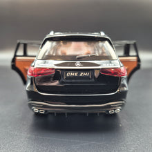 Load image into Gallery viewer, Explorafind 2021 Mercedes-Benz GLS 63 Black 1:24 Die Cast Car