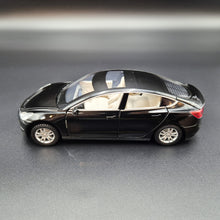 Load image into Gallery viewer, Explorafind 2021 Tesla Model 3 Black 1:32 Die Cast Car