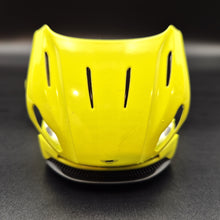 Load image into Gallery viewer, Explorafind 2022 Aston Martin DB11 AMR Neon Yellow 1:32 Die Cast Car