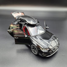 Load image into Gallery viewer, Explorafind 2022 Audi RS6 Avant Black 1:24 Die Cast Car