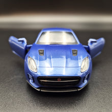 Load image into Gallery viewer, Explorafind 2022 Jaguar F-Type Coupe Blue 1:36 Die Cast Car