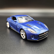 Load image into Gallery viewer, Explorafind 2022 Jaguar F-Type Coupe Blue 1:36 Die Cast Car
