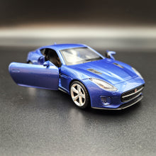 Load image into Gallery viewer, Explorafind 2022 Jaguar F-Type Coupe Blue 1:36 Die Cast Car