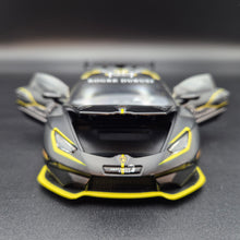 Load image into Gallery viewer, Explorafind 2022 Lamborghini Huracán LP 620-2 Super Trofeo EVO2 Satin Black 1:32 Die Cast Car