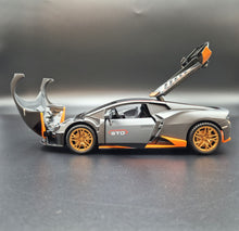 Load image into Gallery viewer, Explorafind 2022 Lamborghini Huracan STO Matte Grey 1:24 Die Cast Car
