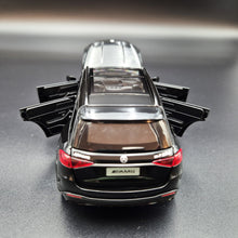 Load image into Gallery viewer, Explorafind 2022 Mercedes-Benz Maybach GLE 63 S Black 1:36 Die Cast Car