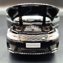 Load image into Gallery viewer, Explorafind 2022 Range Rover Sport Black 1:32 Die Cast Car