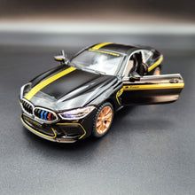 Load image into Gallery viewer, Explorafind 2023 BMW M8 Manhart MH8 800 Black 1:24 Die Cast Car