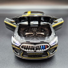 Load image into Gallery viewer, Explorafind 2023 BMW M8 Manhart MH8 800 Black 1:24 Die Cast Car