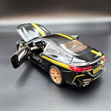 Load image into Gallery viewer, Explorafind 2023 BMW M8 Manhart MH8 800 Black 1:24 Die Cast Car