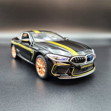 Load image into Gallery viewer, Explorafind 2023 BMW M8 Manhart MH8 800 Black 1:24 Die Cast Car