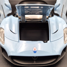 Load image into Gallery viewer, Explorafind 2023 Maserati MC20 Sky Blue 1:24 Die Cast Car