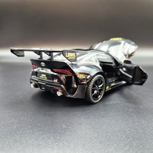 Load image into Gallery viewer, Explorafind 2023 Toyota Supra GT4 Black 1:24 Die Cast Race Car