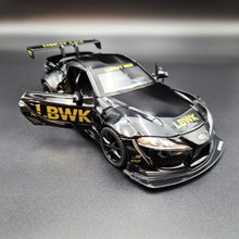 Load image into Gallery viewer, Explorafind 2023 Toyota Supra GT4 Black 1:24 Die Cast Race Car