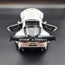 Load image into Gallery viewer, Explorafind 2023 Toyota Supra GT4 White 1:24 Die Cast Race Car