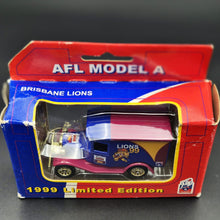 Load image into Gallery viewer, AFL Footy Car 1999 Limited Edition Model A Ford - Brisbane Lions