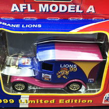 Load image into Gallery viewer, AFL Footy Car 1999 Limited Edition Model A Ford - Brisbane Lions