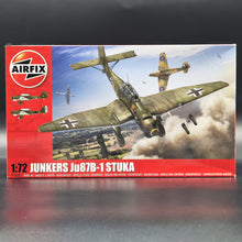 Load image into Gallery viewer, Airfix Junkers Ju87B-1 Stuka #A03087 1:72 Scale Model Kit