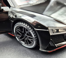 Load image into Gallery viewer, Explorafind 2020 Audi R8 V10 Black 1:24 Die Cast Car