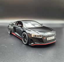 Load image into Gallery viewer, Explorafind 2020 Audi R8 V10 Black 1:24 Die Cast Car