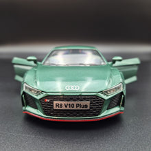 Load image into Gallery viewer, Explorafind 2020 Audi R8 V10 Green 1:24 Die Cast Car