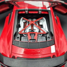 Load image into Gallery viewer, Explorafind 2020 Audi R8 V10 Red 1:24 Die Cast Car